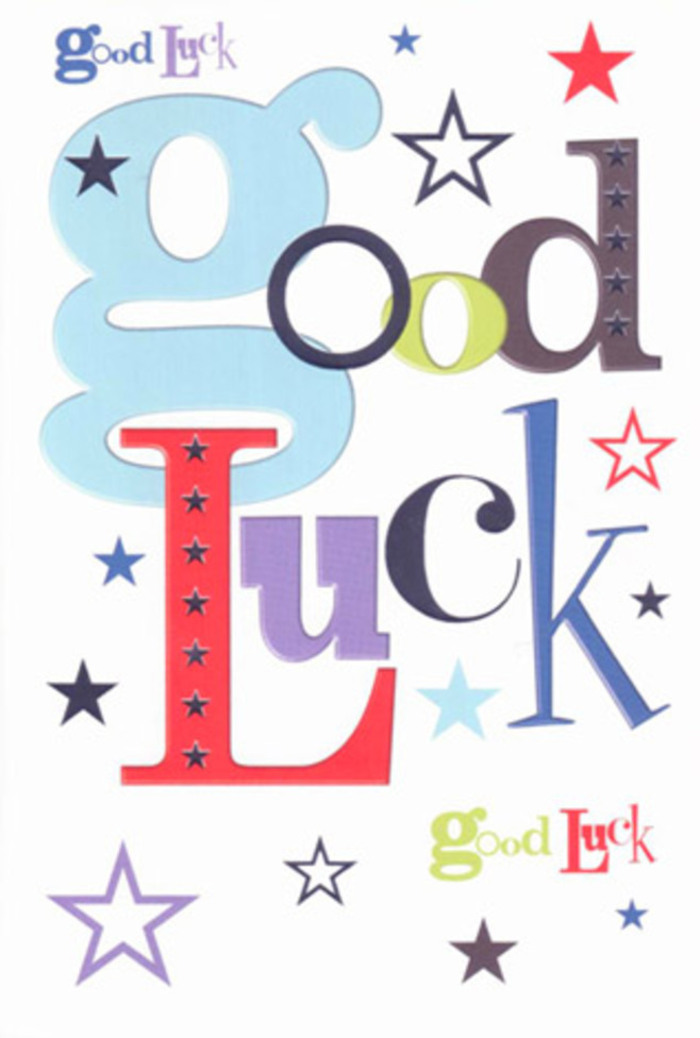 With each energetic letter leaping from a crisp white page, this good luck card encapsulates the vibrant, supportive spirit of Coulsdon. The arrangement of fonts-broad baby-blue, slender midnight, exuberant cardinal-sings with personality, while gaps of white space create a modern, spacious mood, evoking the tranquil greenness of Grange Park just a stroll from the shopfront of Coulsdon Flowers. Stars scattered across the field, rendered in navy, lilac, moss, and violet, resemble celebratory confetti from a festival at Marlpit Lane, each shining with unique flair. The composition feels as if it's quietly cheering on the recipient, echoing the applause heard at local theatre nights or charity fun runs. The tactile smoothness of the premium card under your palm is reminiscent of the satisfaction in arranging a hand-tied bouquet, each detail lovingly attended. This isn't just a card-it's a talisman for new ventures, radiating encouragement, hope, and unwavering belief, all deeply rooted in the warm, communal heart of Coulsdon.